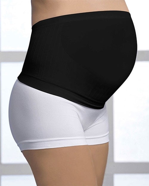 Carriwell 5012 - Faja para embarazo (tamaño grande), color negro