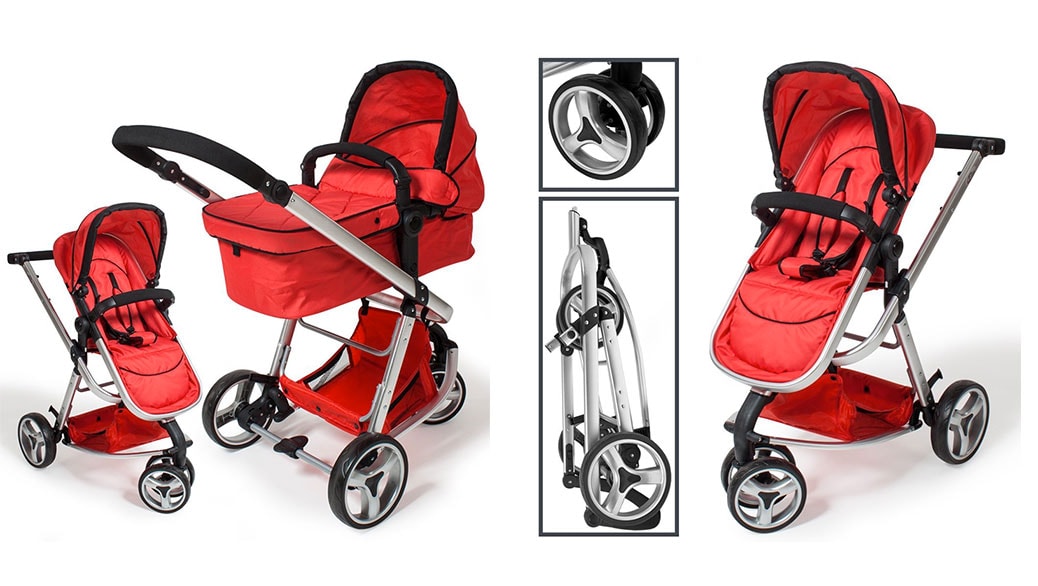 Un carrito de bebé anticrisis por menos de 150 euros: TecTake 3 en 1