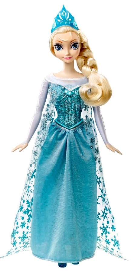 Frozen Mattel CJJ10 princesa cantarina de 33 cm