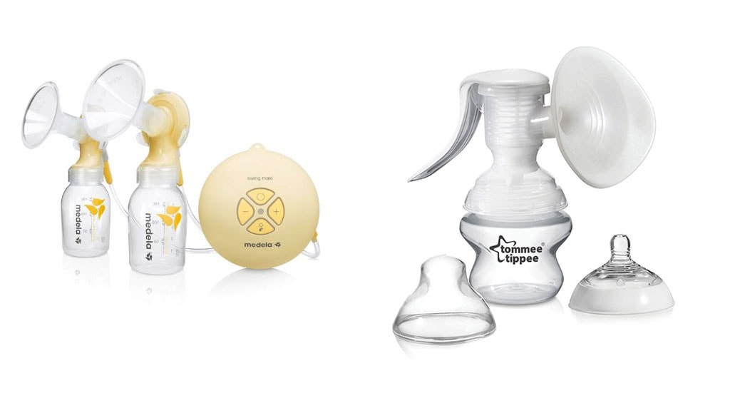 Comparativa sacaleches: Medela Swing Maxi vs Tommee Tippee Closer to nature vs Medela Extractor Swing