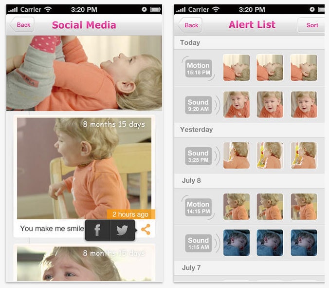 iHealth (iBaby Monitor)  app