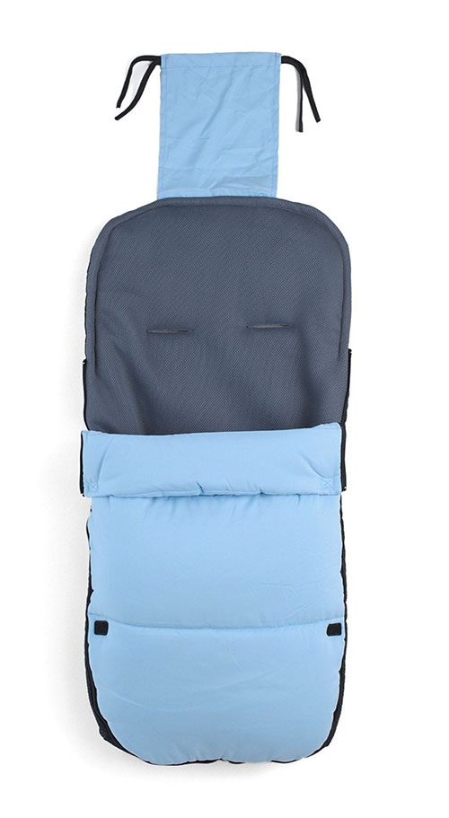 Altabebe AL2400 - Saco de abrigo para carrito de color azul claro