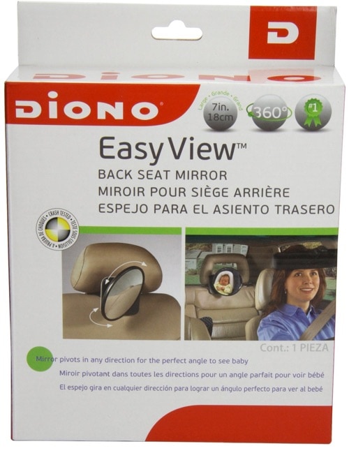 Diono 40110 - Un buen espejo para el asiento trasero de tu coche para ver a tu bebé