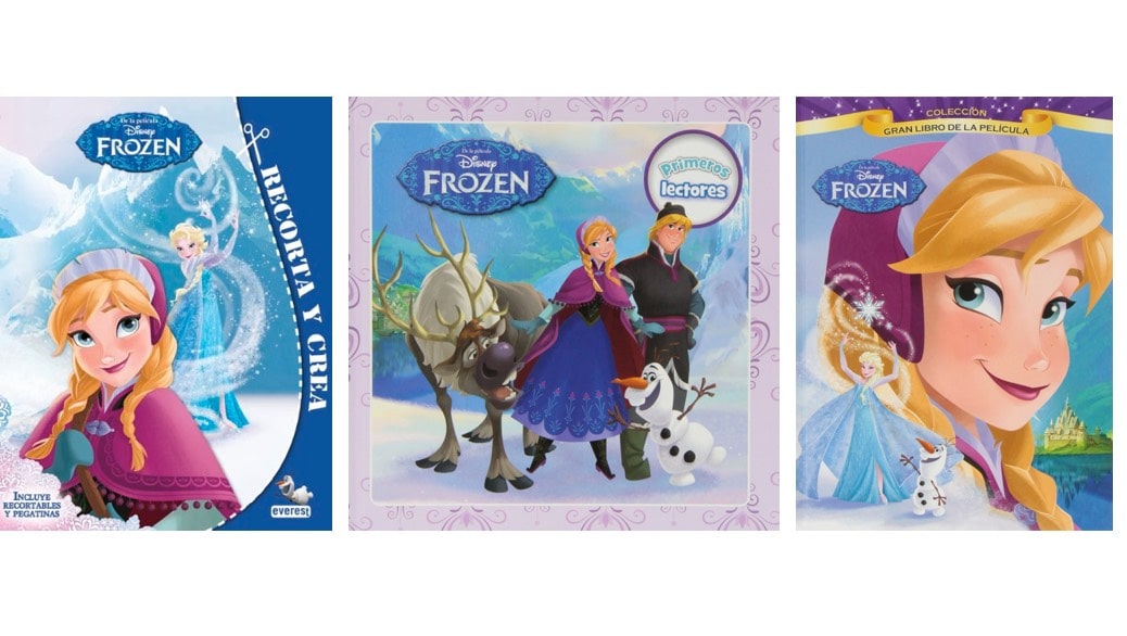 Los mejores libros de la película Frozen para regalar esta Navidad