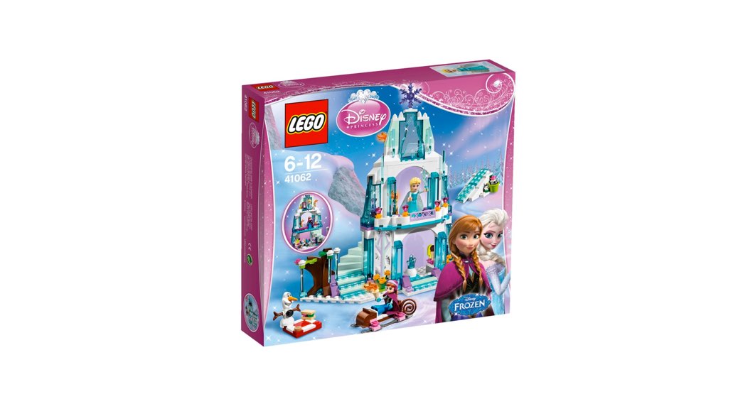 LEGO - El Brillante Castillo de Hielo de Elsa: buen juguete de construcción a partir de los 6 años