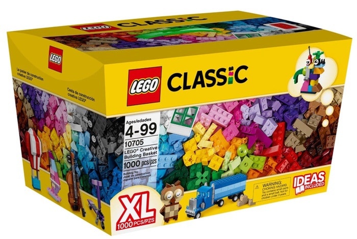 LEGO Classic Cesta de construcción creativa - juegos de construcción