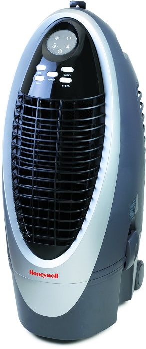 Honeywell CS10XE - Enfriador de aire evaporativo portátil, 100 W