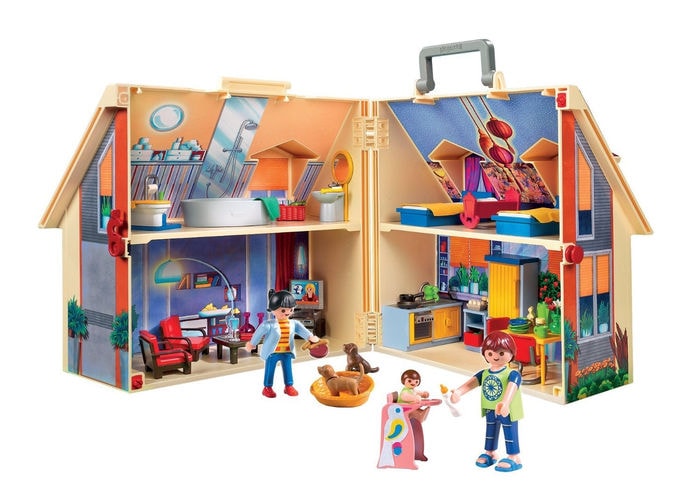 Playmobil - Maletín casa de muñecas