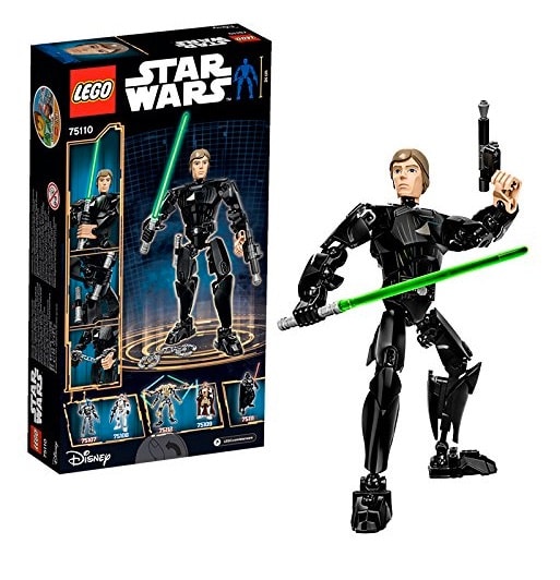 Figuras LEGO Star Wars: Darth Vader, Luke Skywalker y Jango Fett