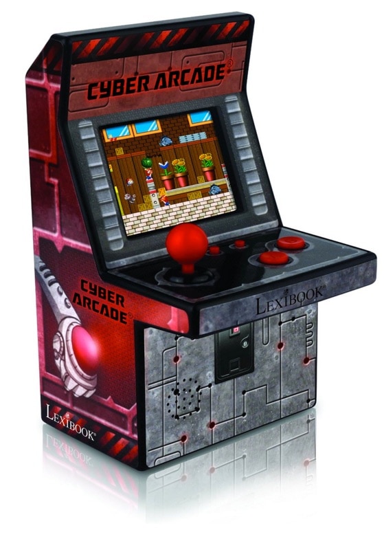 Lexibook - Consola Ciber Arcade para jugar a videojuegos clásicos