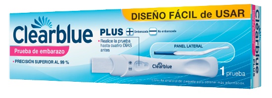 clearblue plus test embarazo