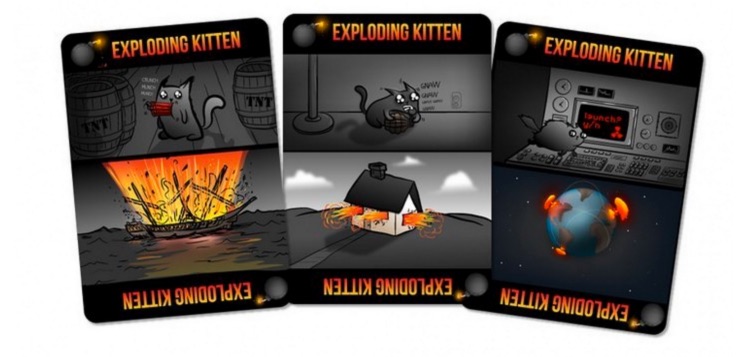 Exploding Kittens: Los gatos nunca habían sido tan peligrosos en un juego de mesa para toda la familia