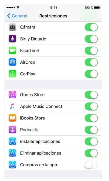 Impedir las compras dentro de las apps o desactivar las compras en iOS (iPhone-iPad)