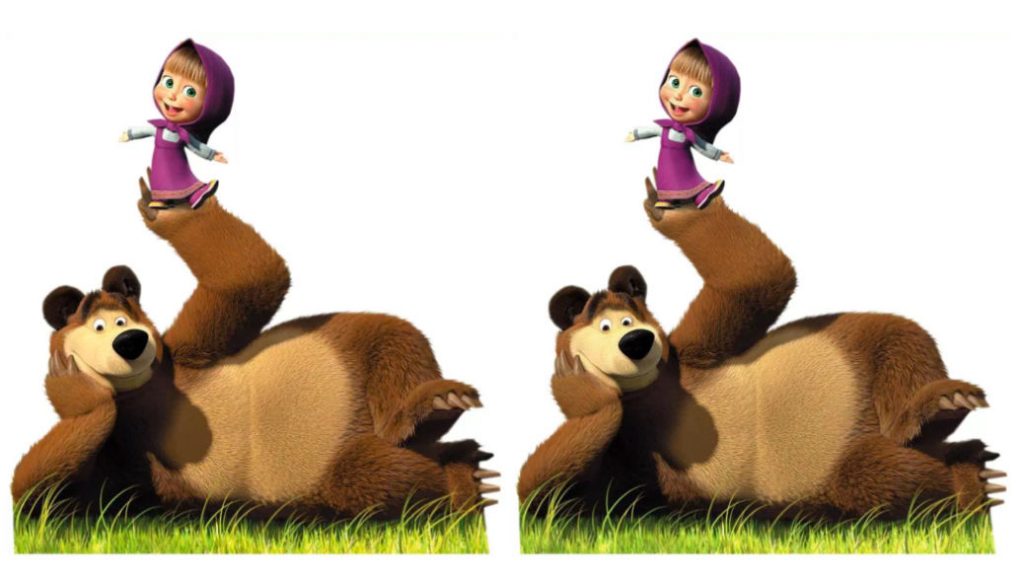 Dibujos para niños: Masha y el oso y booba