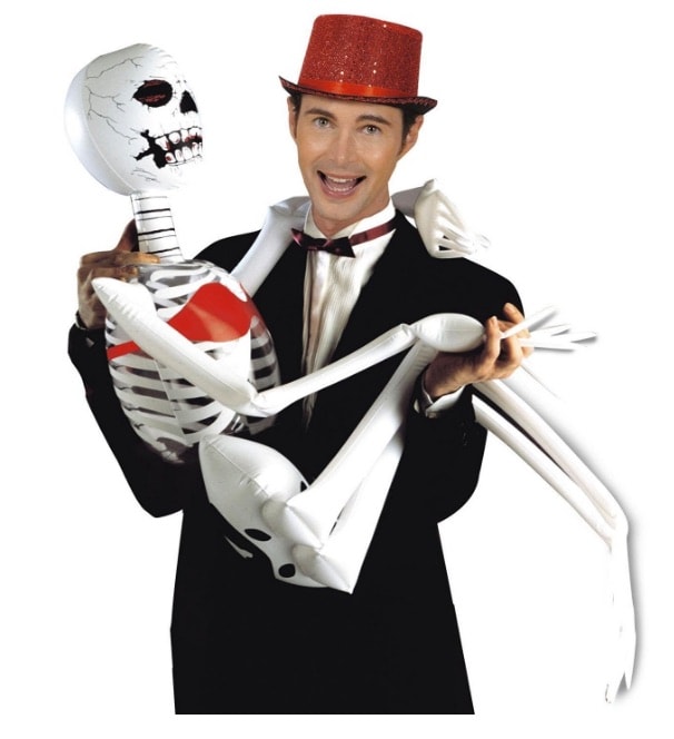 Esqueleto inflable Halloween