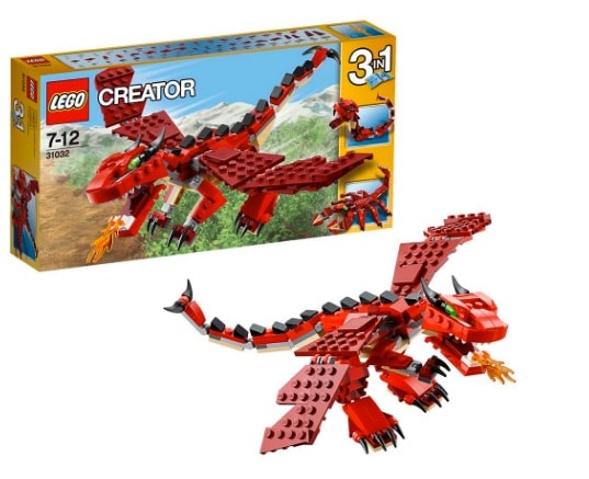 LEGO - Criaturas rojas, multicolor (31032)