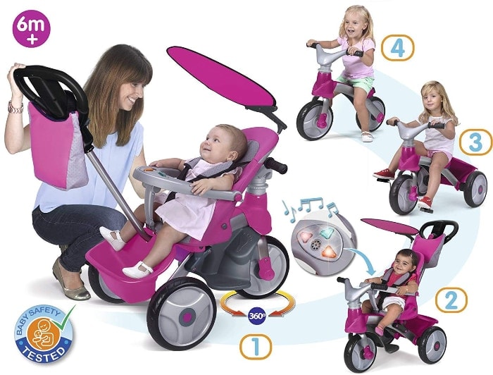  FEBER - Triciclo Baby Trike Easy Evolution