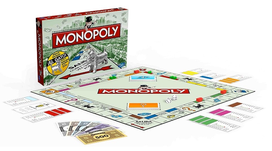 Hasbro Gaming - Monopoly clásico, juego de mesa