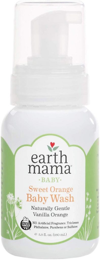 El mejor gel de baño y Shampoo para bebés en: Earth Mama Angel Baby