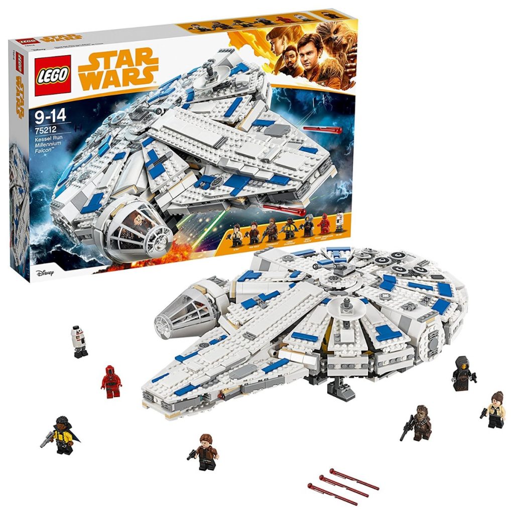 Los mejores juguetes LEGO Star Wars que puedes comprar: LEGO Star Wars Halcón Milenario del corredor de Kessel 