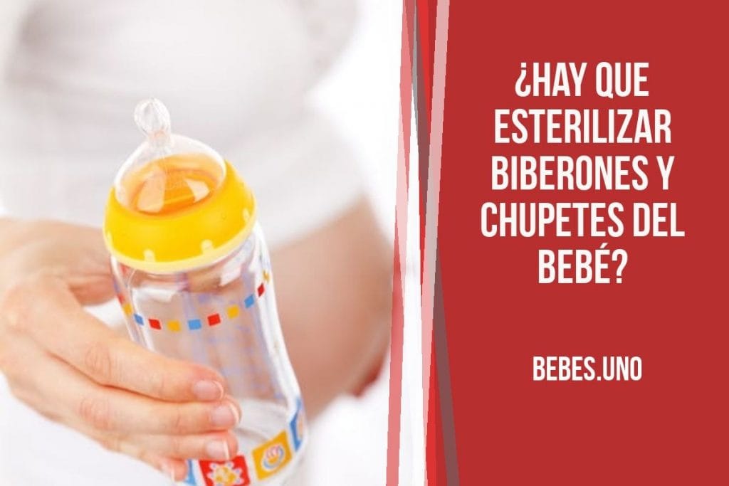 ¿Cuándo hay que esterilizar biberones y demás utensilios del bebé?