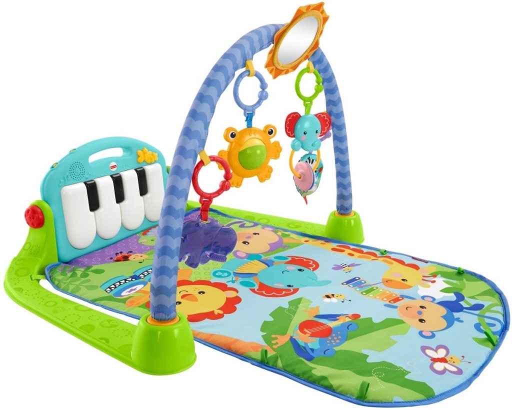 Fisher-Price Rainforest Piano-Gym - Manta de juego para bebé