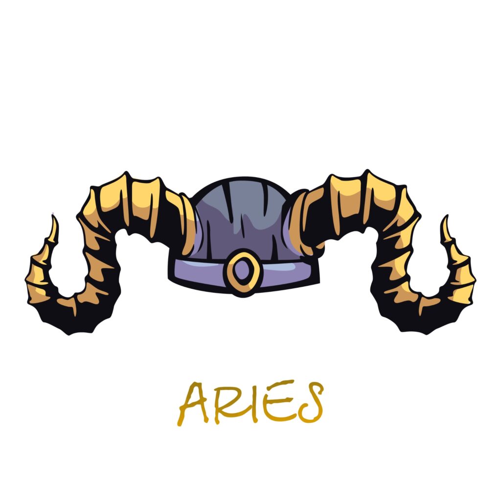 Dibujo de Aries (signos zodiaco)