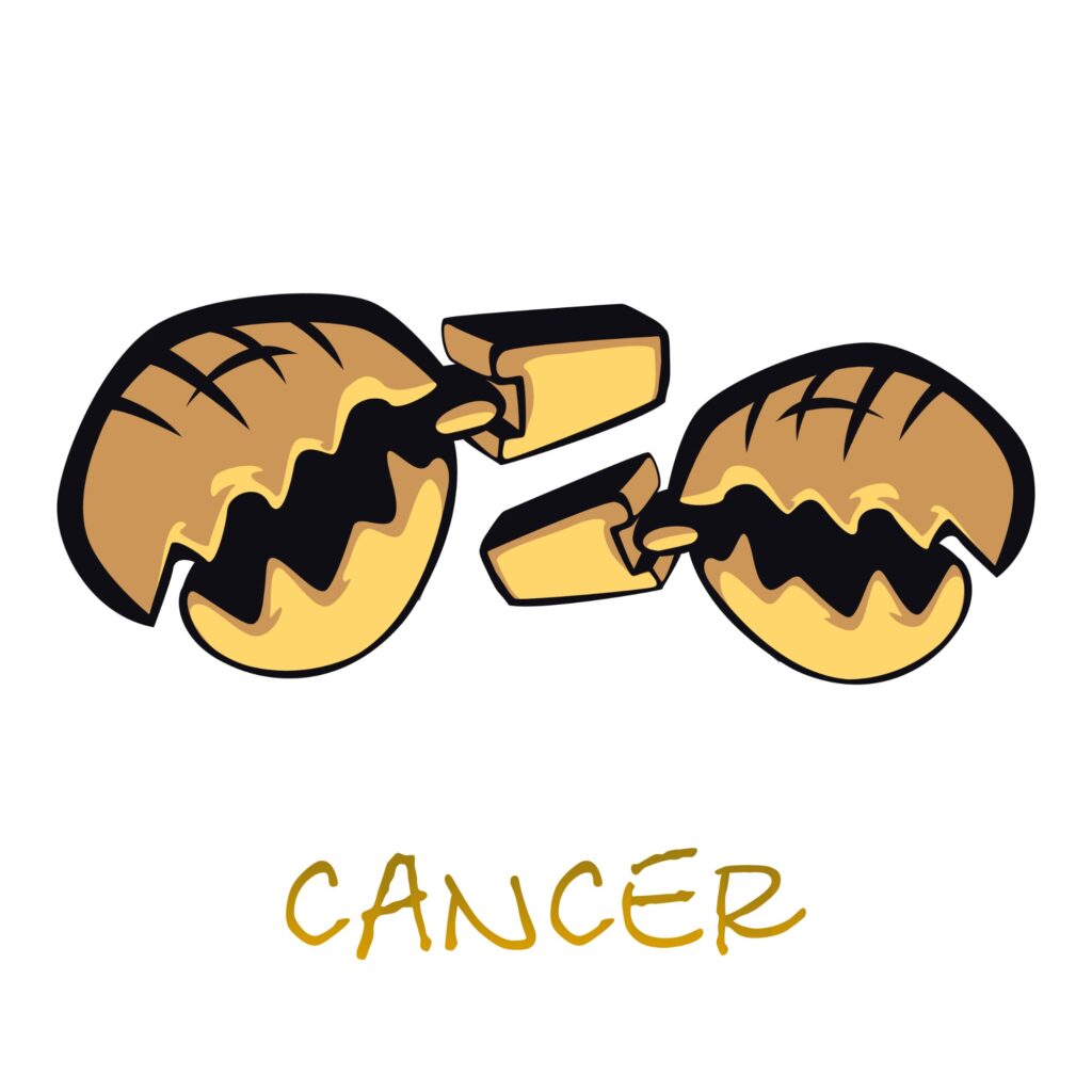 Dibujo de Cancer (signos zodiaco)