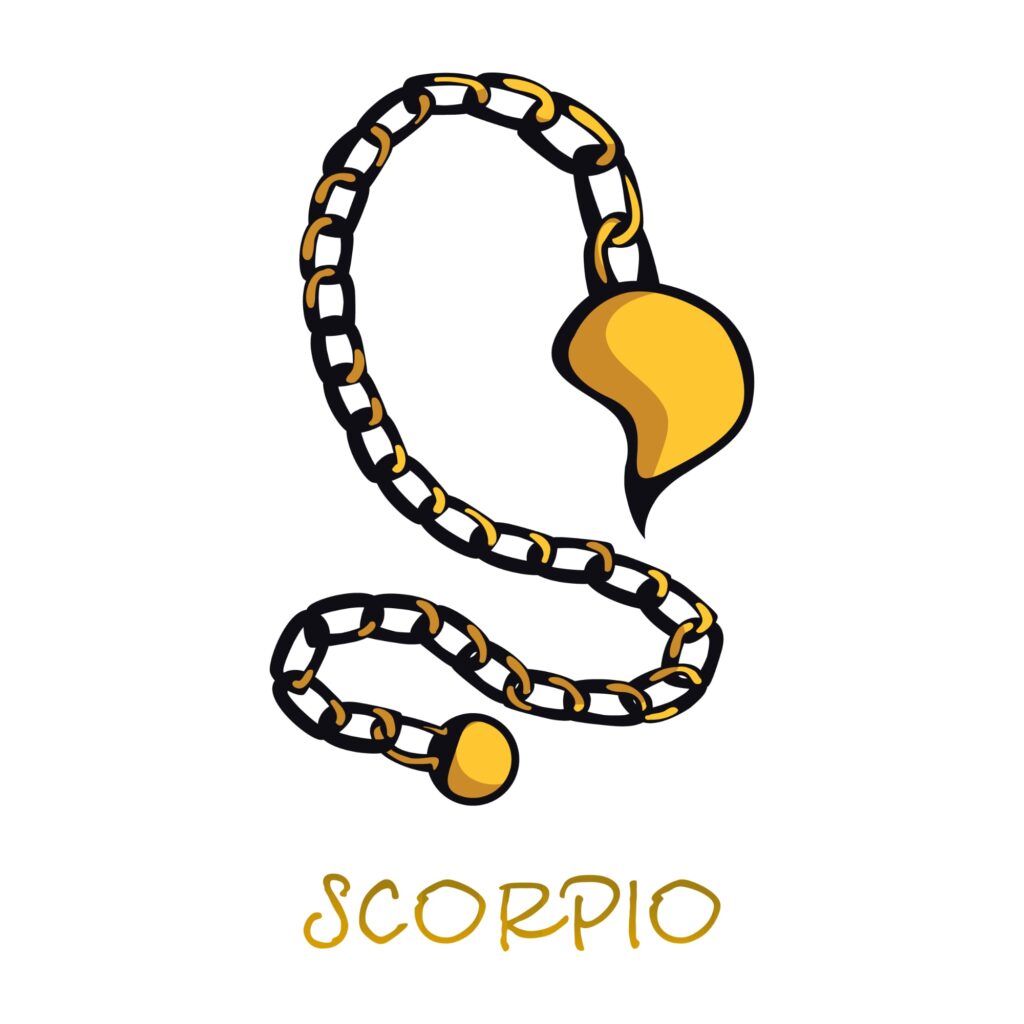 Dibujo de Escorpio (signos zodiaco)