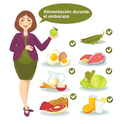 La alimentación durante el embarazo: Recomendaciones y consejos