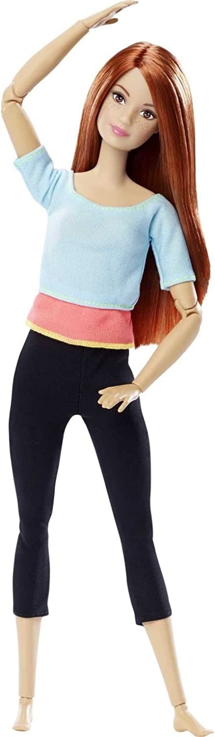 Barbie- Fashionista Made to Move Muñeca con Articulaciones Flexibles