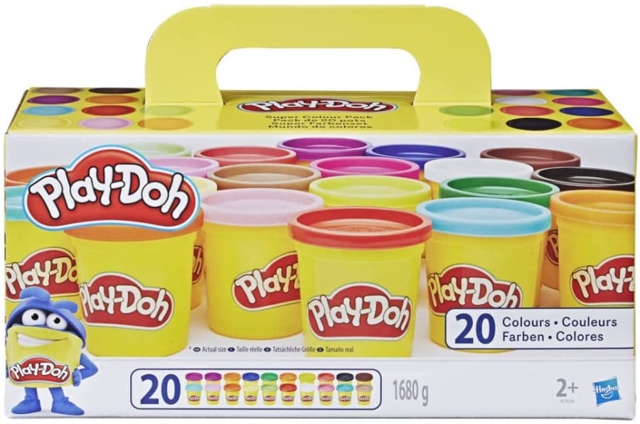 Play-Doh Súper maletín de Colores con 20 latas