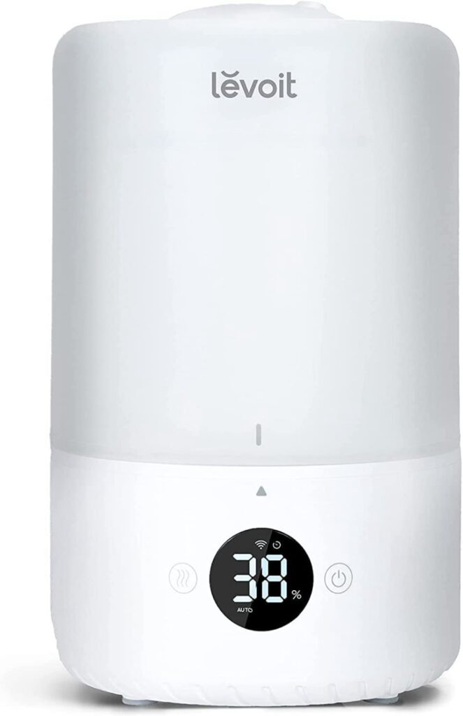 LEVOIT Dual 200S - Vaporizador ultrasónico de vapor frío - Compatible con Alexa y app